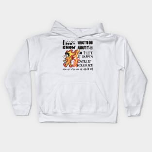 Clown on Fire Kids Hoodie